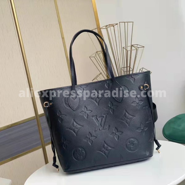 LV Empreinte leather Neverfull