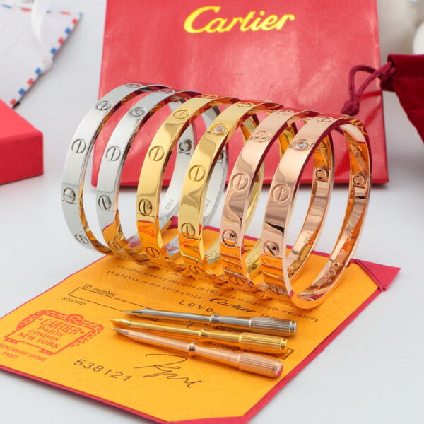 Cart. Love Bangle Bracelets