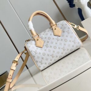 LV Speedy 20 Bandoulière - White